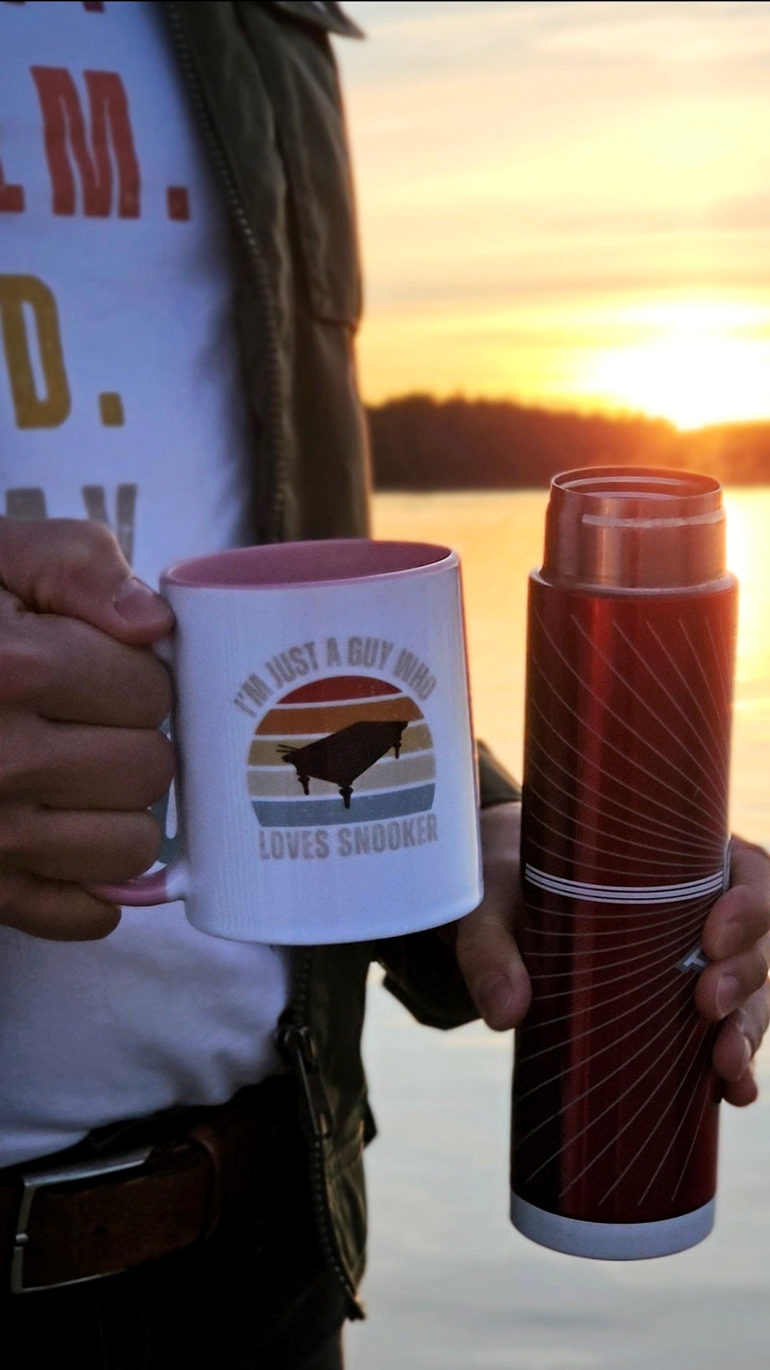 Snooker fan store mug collection.